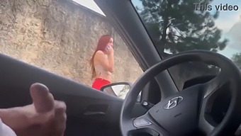 Street Interview With A Sexy Girl Waiting At The Bus Stop!