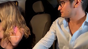 Dani Ortiz Ger En Häpnadsväckande Avsugning Till En Taxichaufför Innan Hennes Bröllopsdag