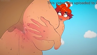 Bezdomovec Se Promění V Ženu V Odpadkovém Koši A Zapojí Se Do Hentai Změny Pohlaví Porna (2d Animovaný Sex)